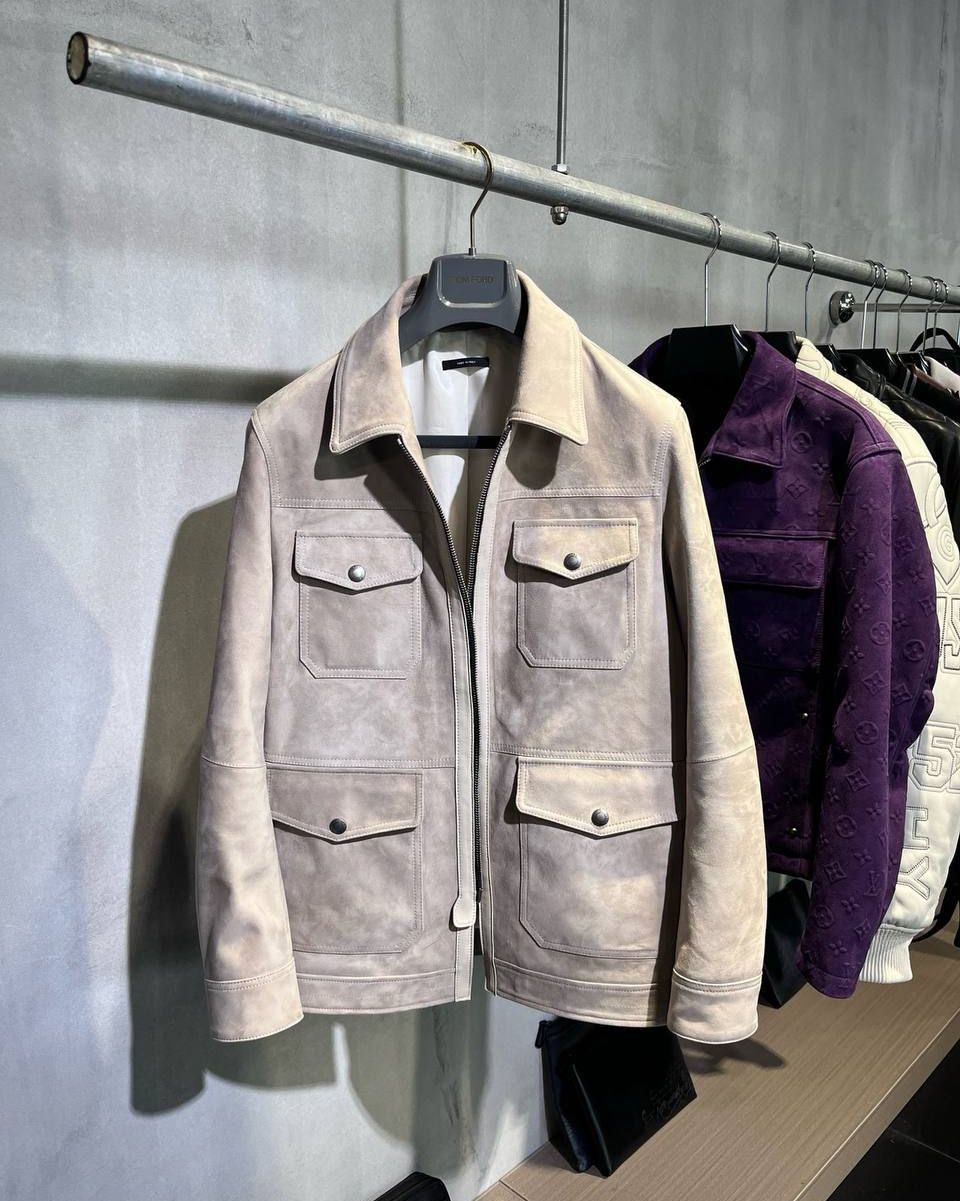 Куртка TOM FORD Suede Jacket
