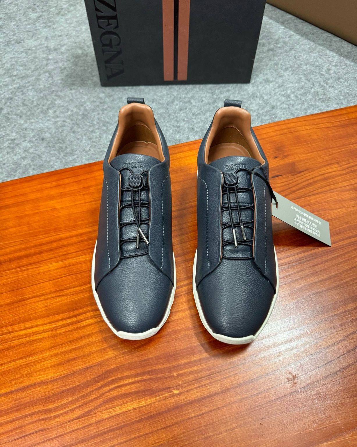 Кроссовки Zegna Triple Stitch