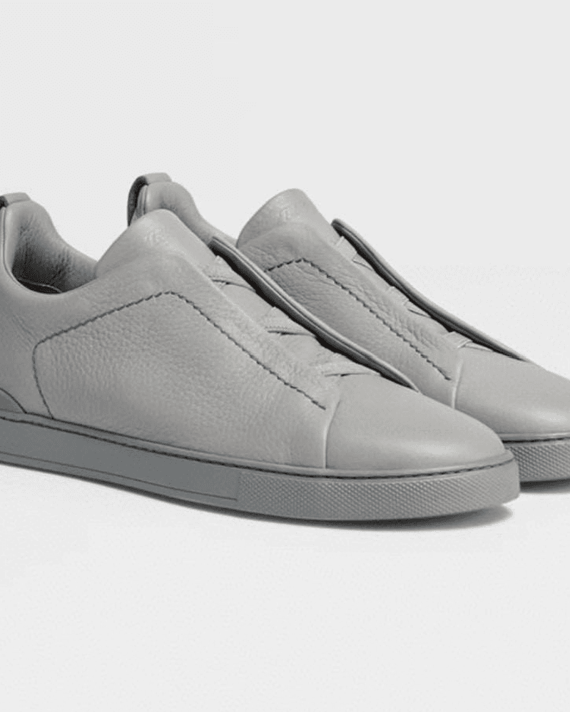 Низкие кеды Zegna Triple Stitch