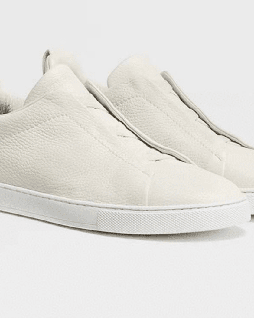 Низкие кеды Zegna Triple Stitch