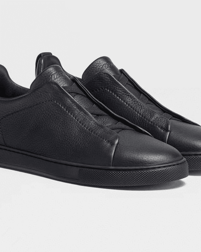 Низкие кеды Zegna Triple Stitch