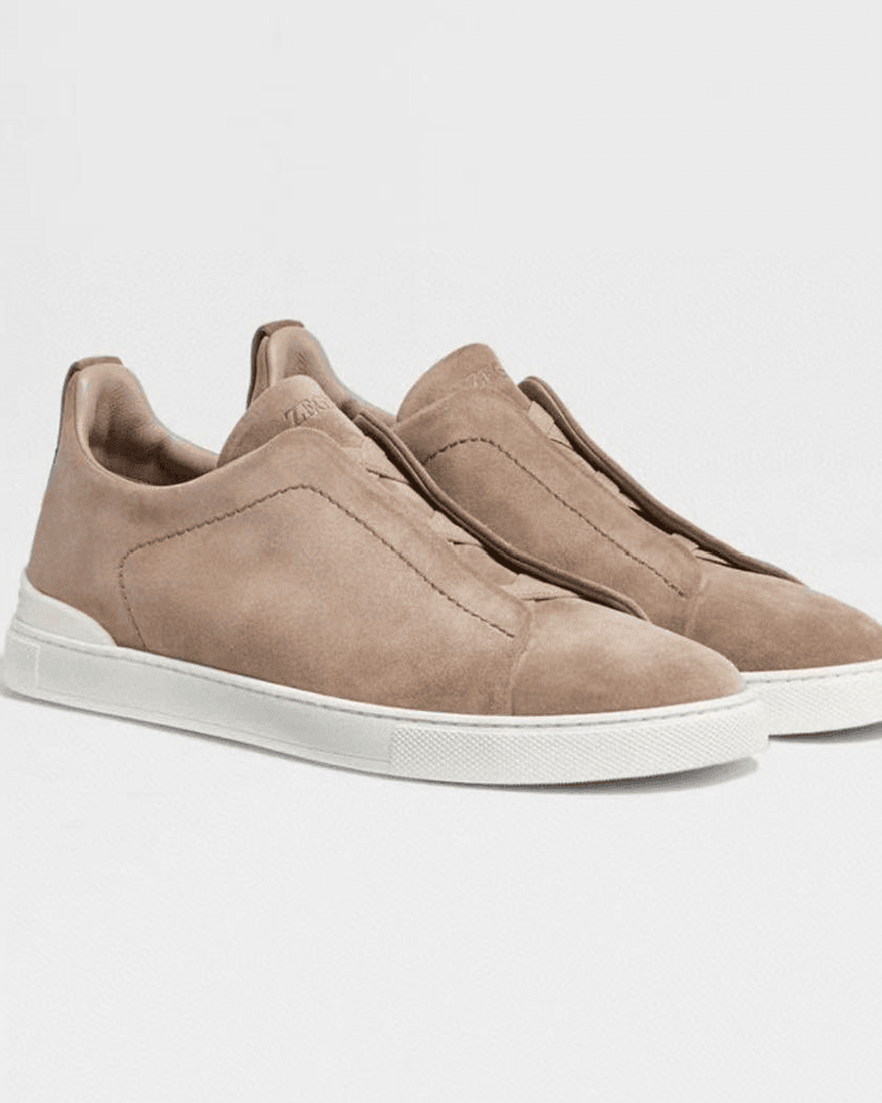 Низкие кеды Zegna Triple Stitch