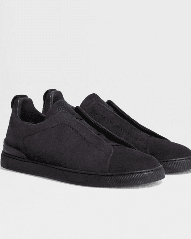Низкие кеды Zegna Triple Stitch