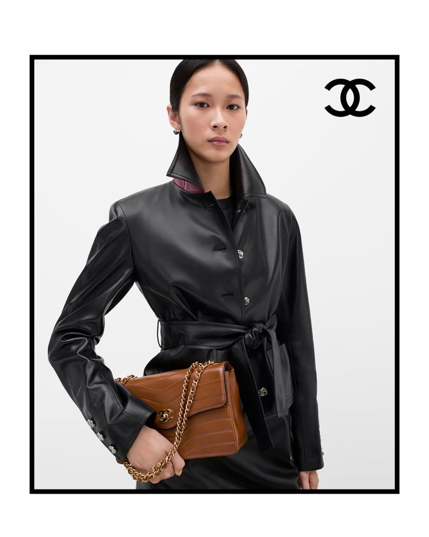 Кожаная куртка Chanel