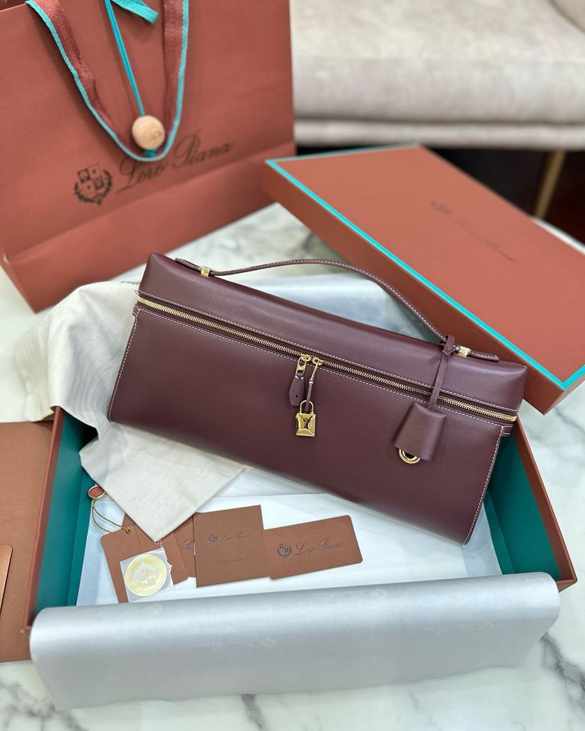 Loro Piana Extra Clutch 36