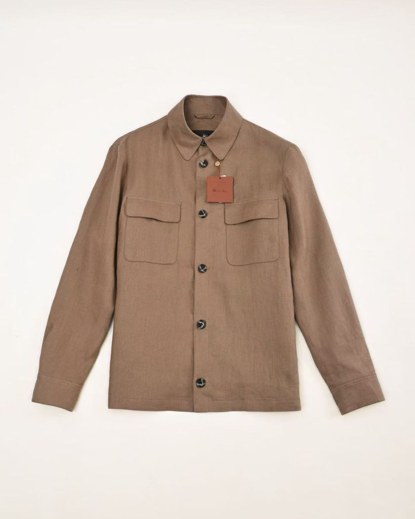 Рубашка из льна Loro Piana