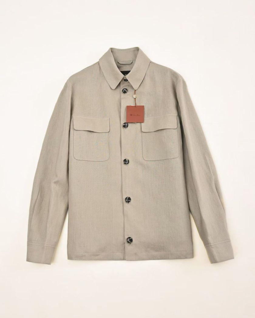 Рубашка из льна Loro Piana
