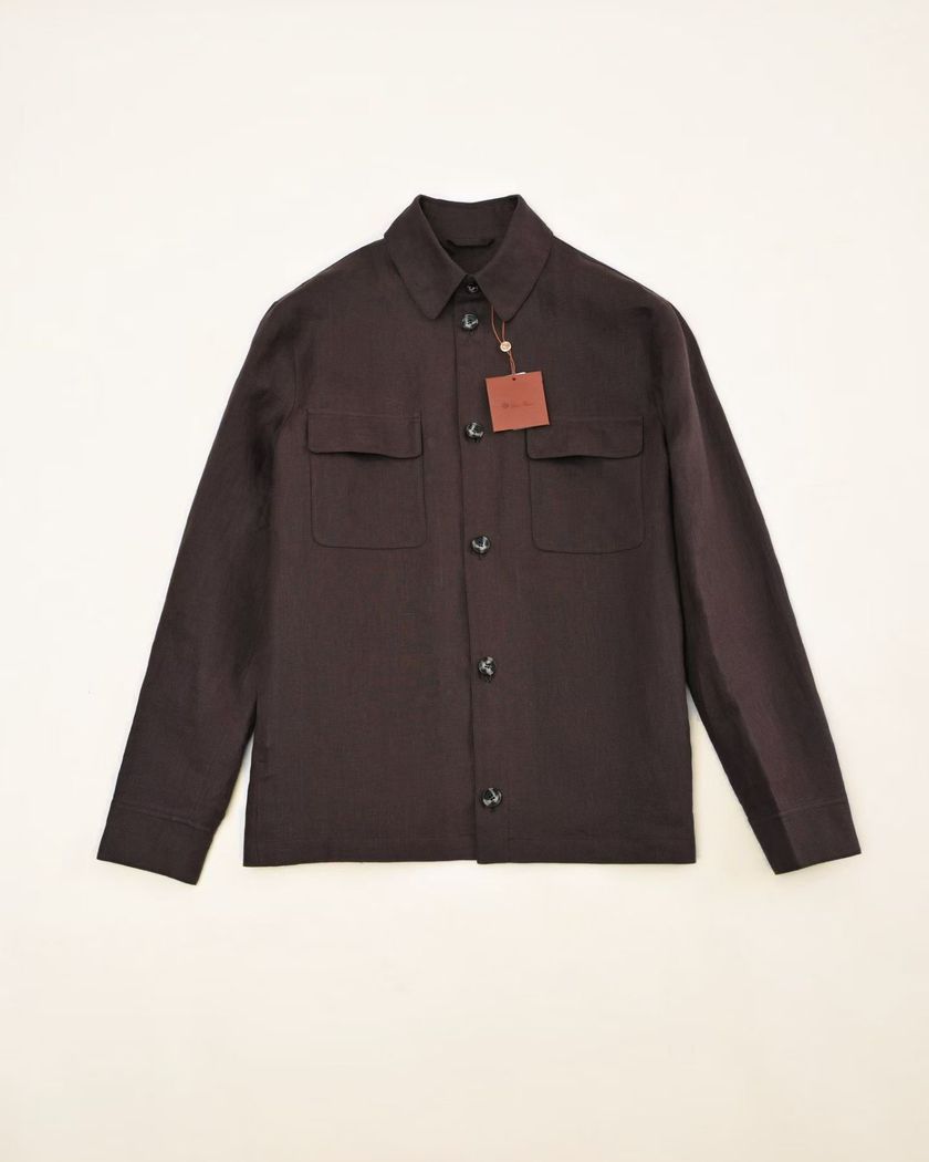 Рубашка из льна Loro Piana