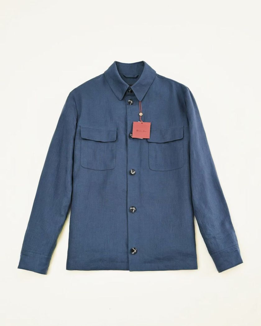 Рубашка из льна Loro Piana