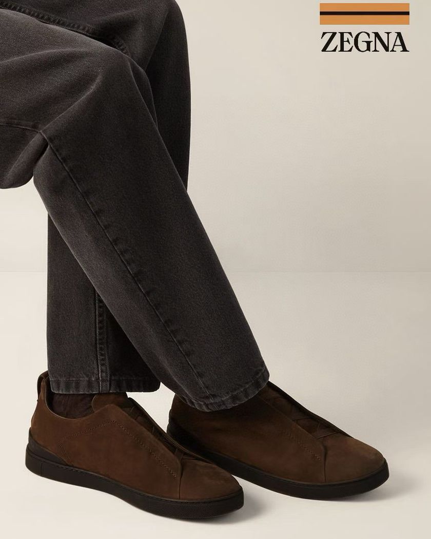Zegna Second Skin из замши