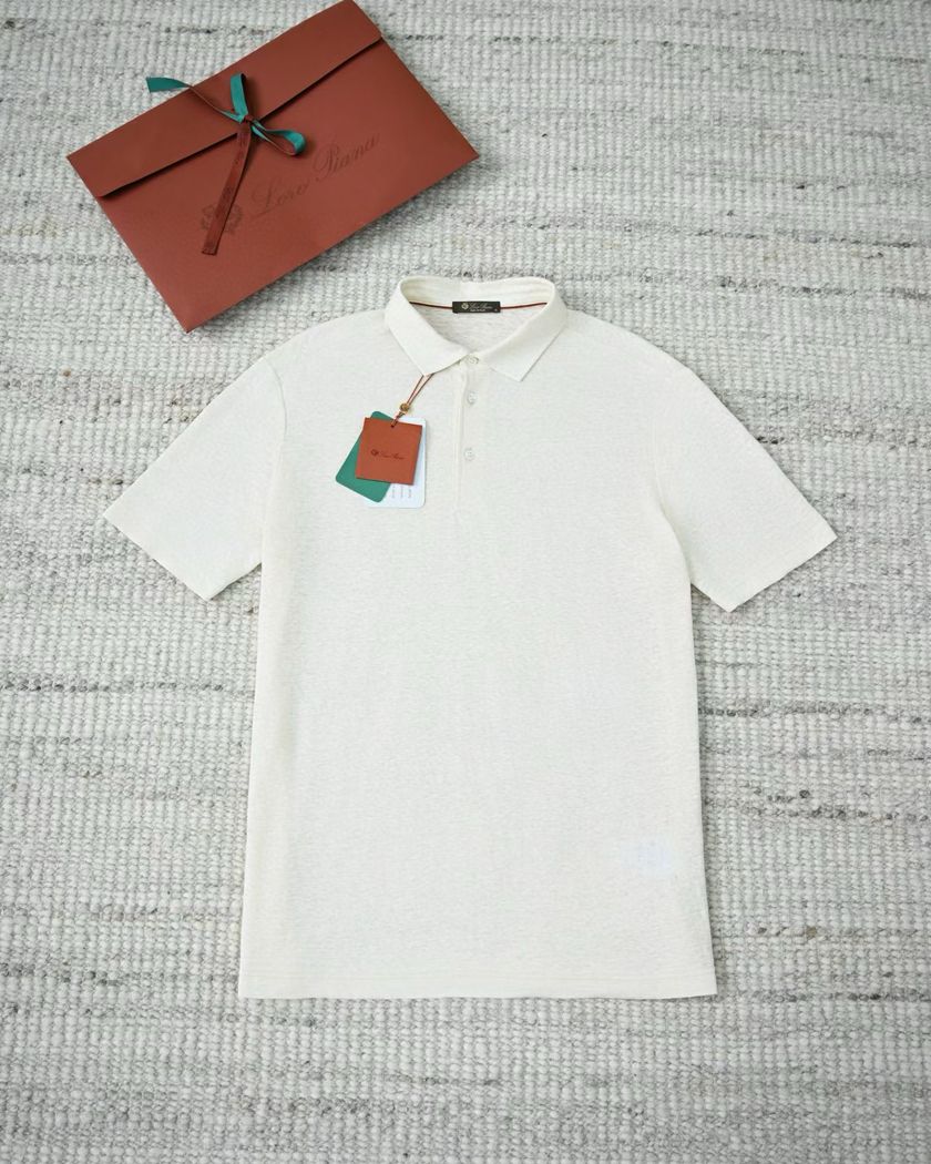 Поло Loro Piana из льна