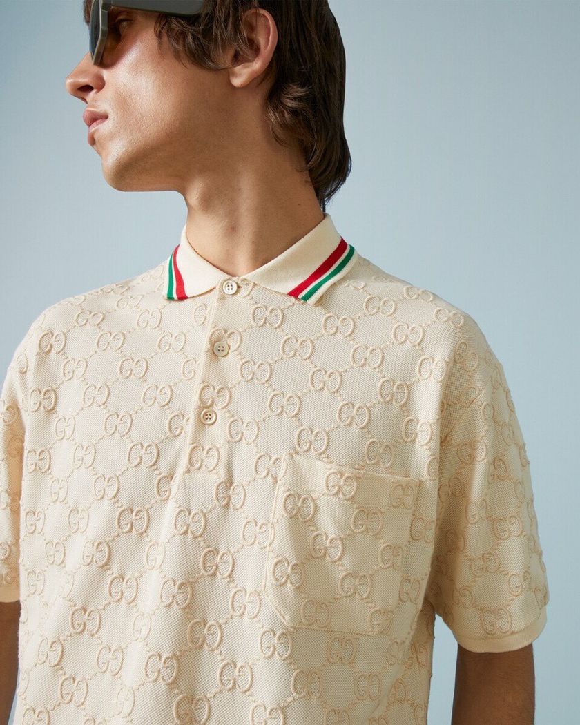 Поло Gucci из хлопка