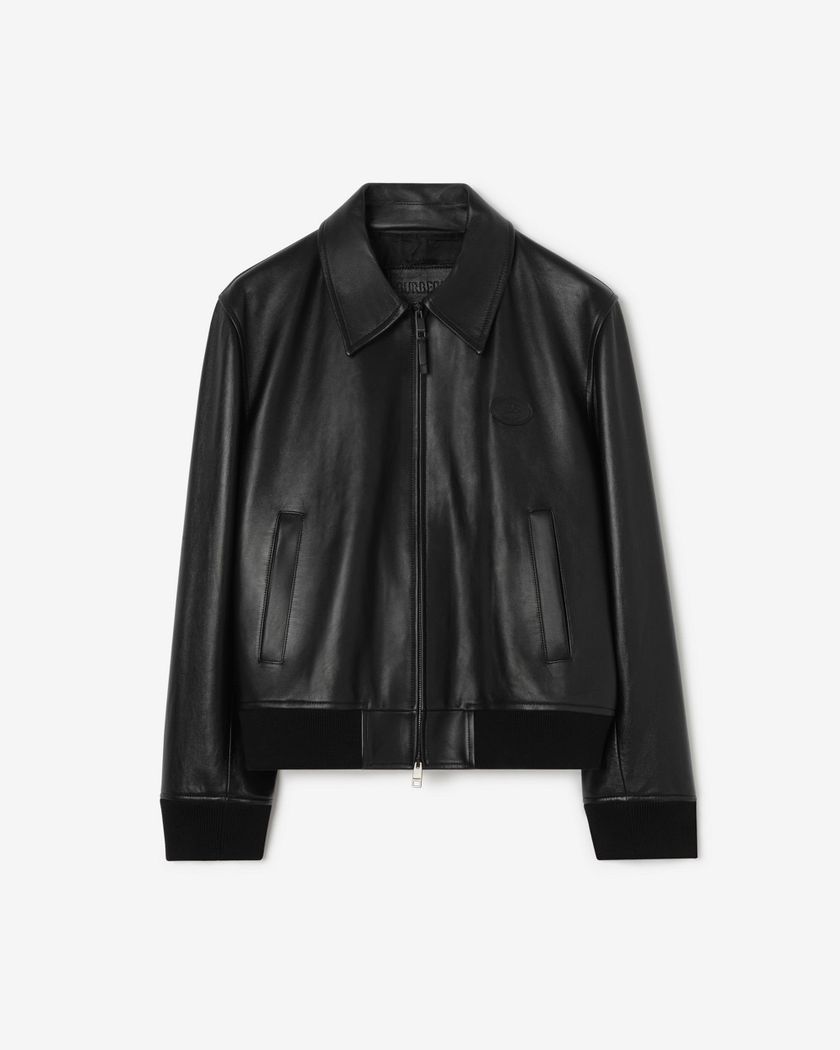 Кожаная куртка Burberry