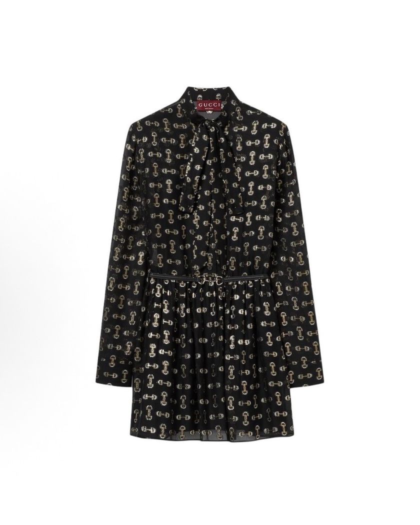 Платье Gucci из шелка