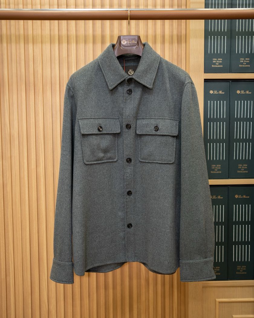 Loro Piana рубашка из кашемира
