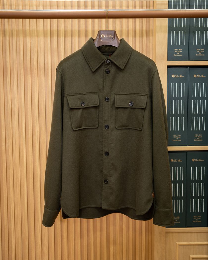 Loro Piana рубашка из кашемира