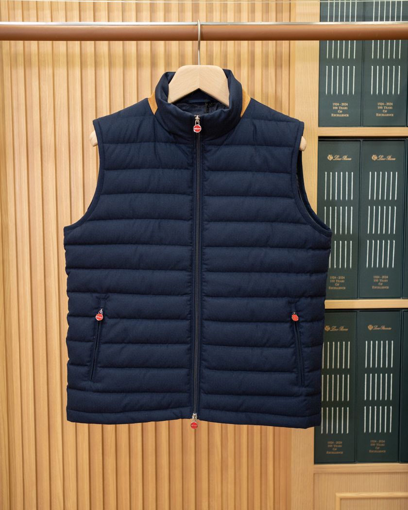 Kiton жилет из шерсти