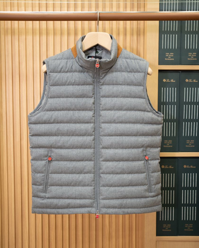 Kiton жилет из шерсти