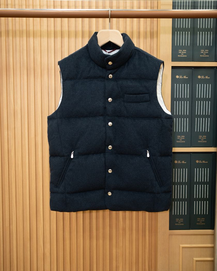 Brunello Cucinelli жилет из кашемира