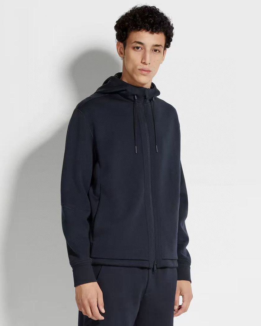 Zegna костюм из шерсти в темно синем цвете