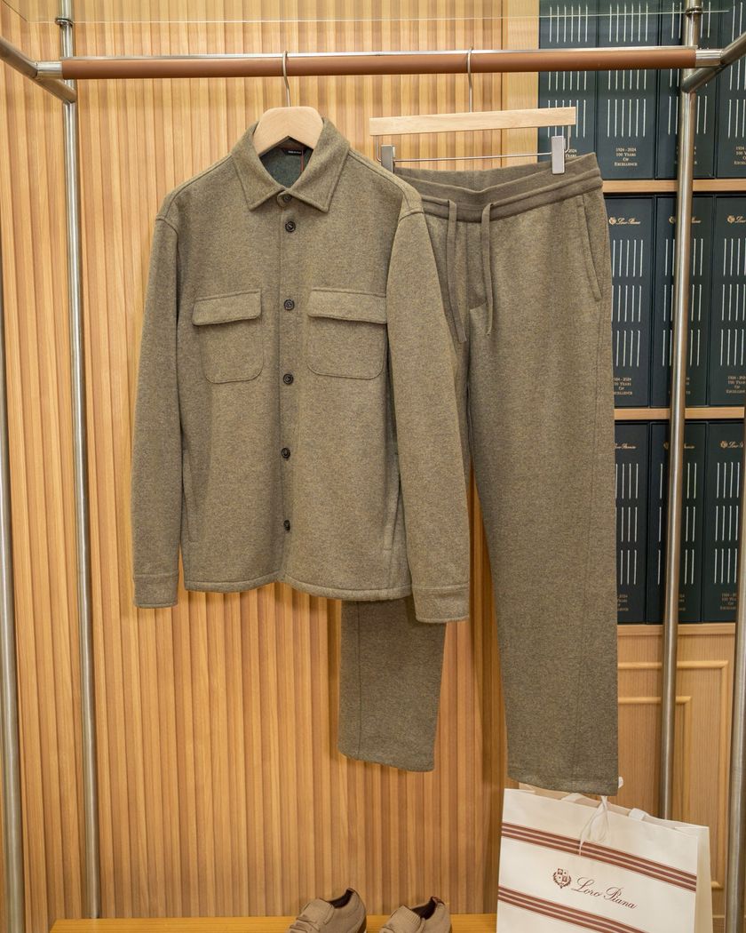 Loro Piana костюм из кашемира