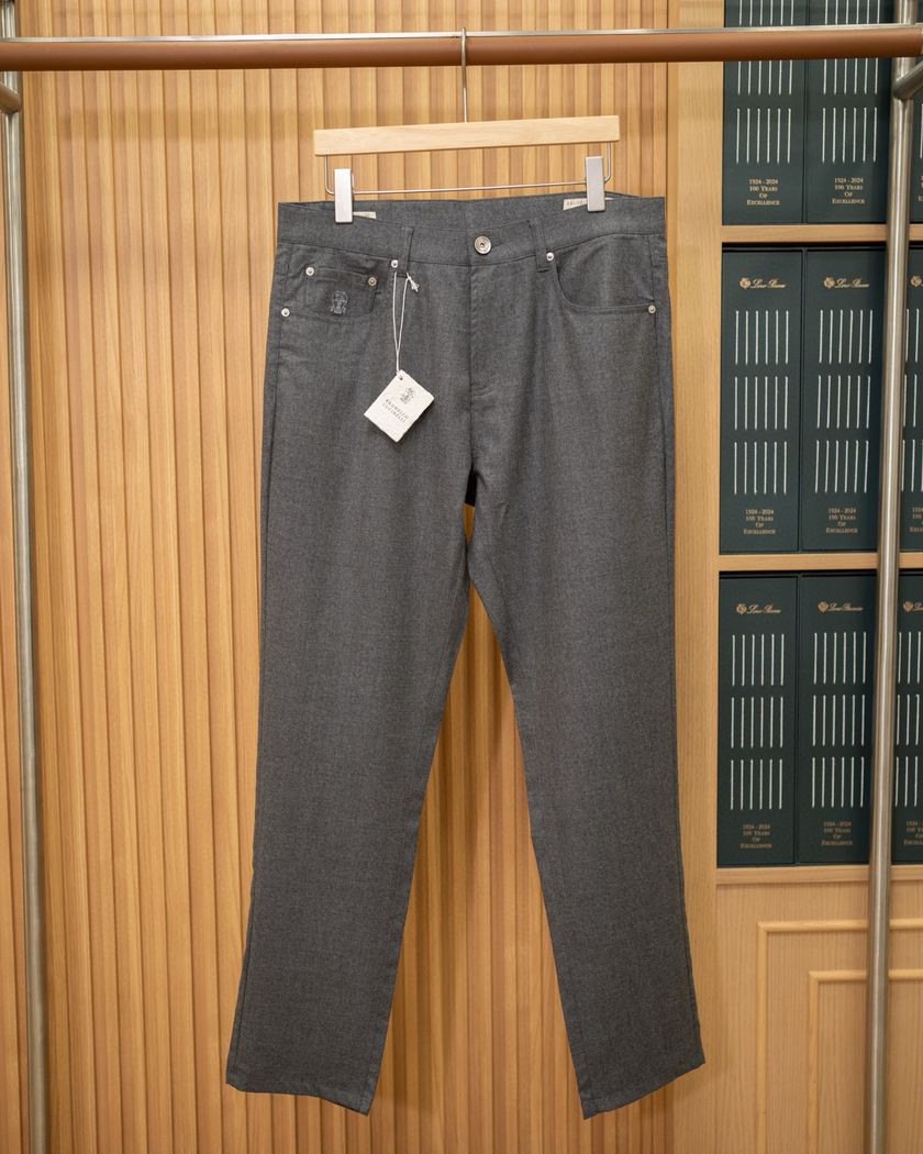 Brunello Cucinelli брюки из шерсти