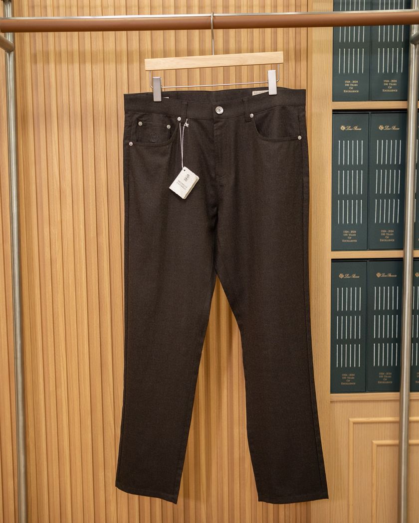 Brunello Cucinelli брюки из шерсти