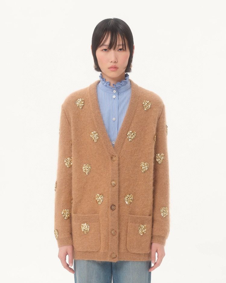 Кардиган Valentino из шерсти
