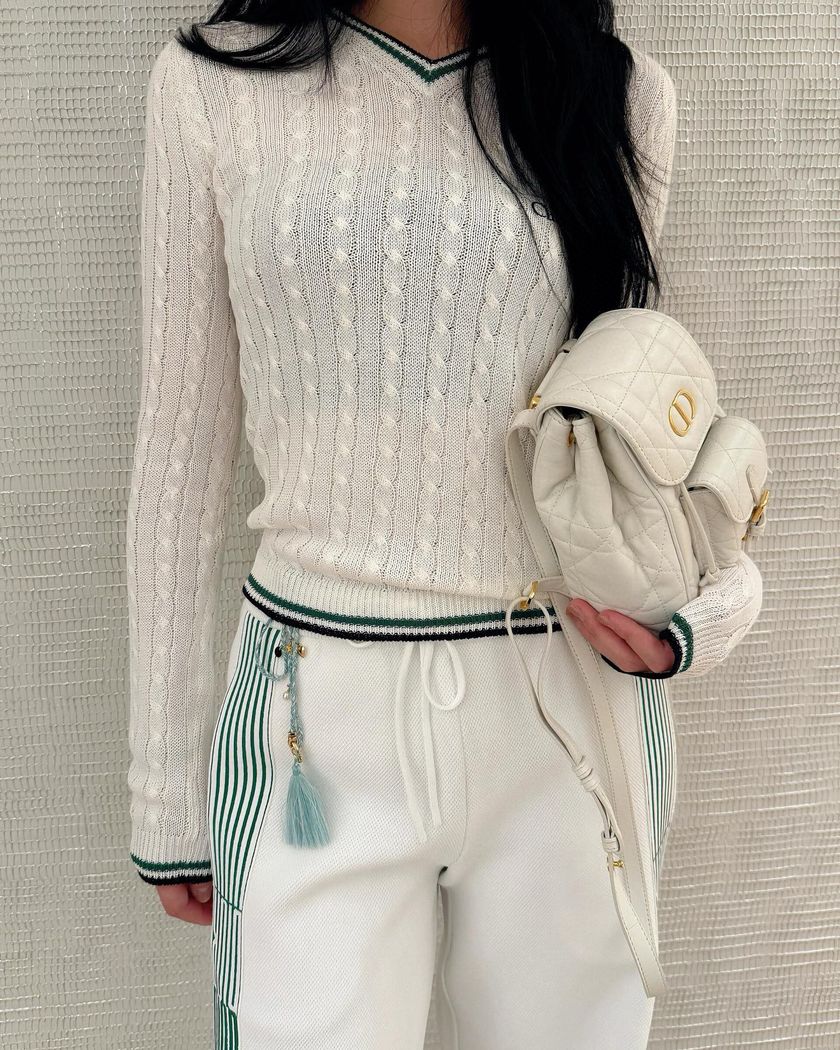 Кофта с вырезом Dior
