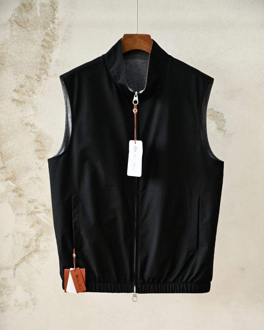 Лёгкий двусторонний жилет Loro Piana
