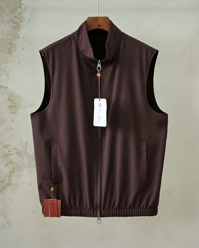 Лёгкий двусторонний жилет Loro Piana