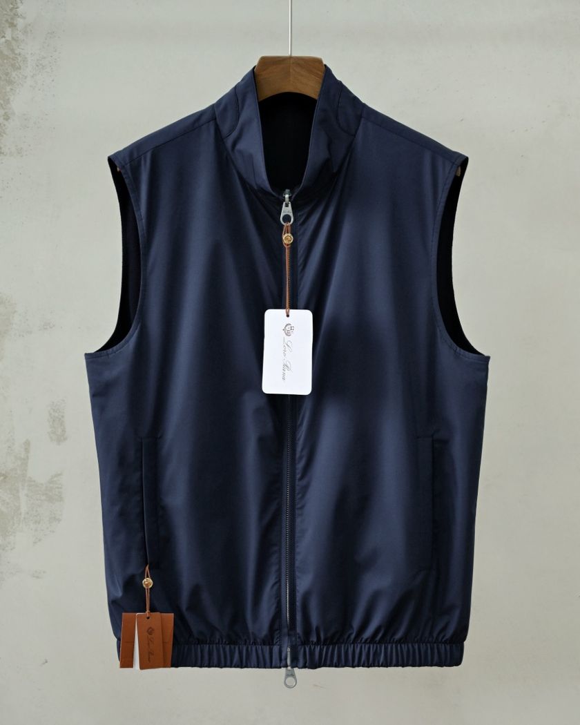 Лёгкий двусторонний жилет Loro Piana