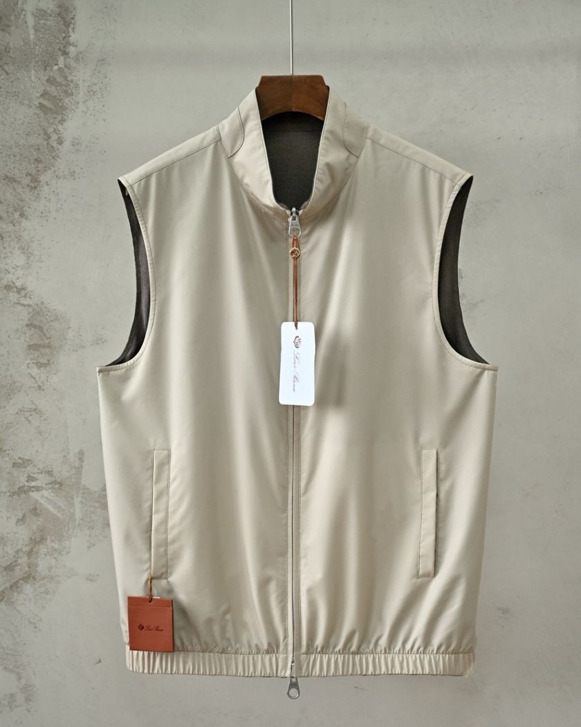 Лёгкий двусторонний жилет Loro Piana