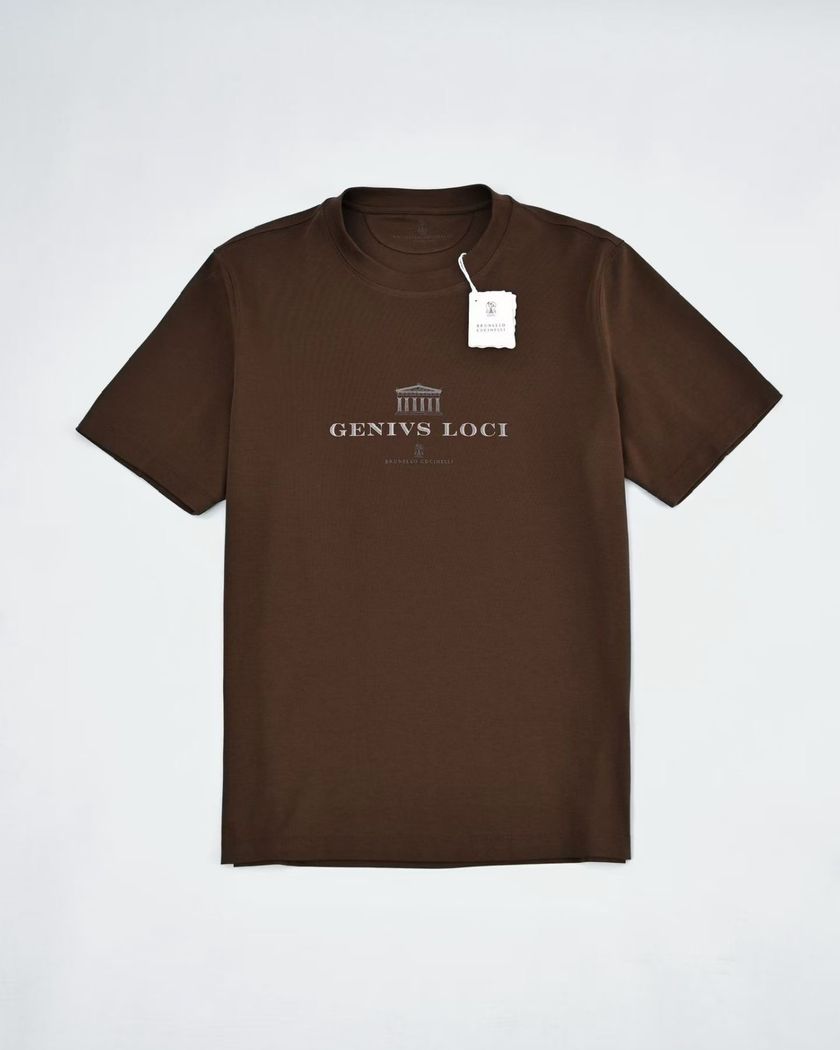 Футболка Brunello Cucinelli из хлопка