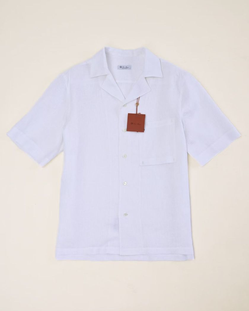 Рубашка из льна Loro Piana