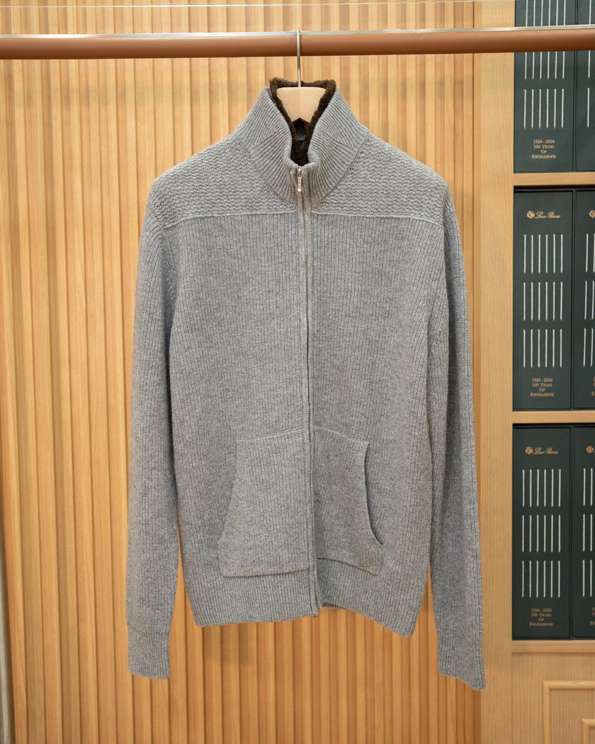 Loro Piana бомбер из кашемира
