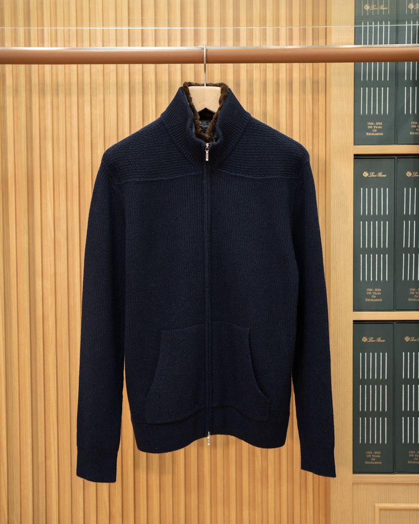 Loro Piana бомбер из кашемира