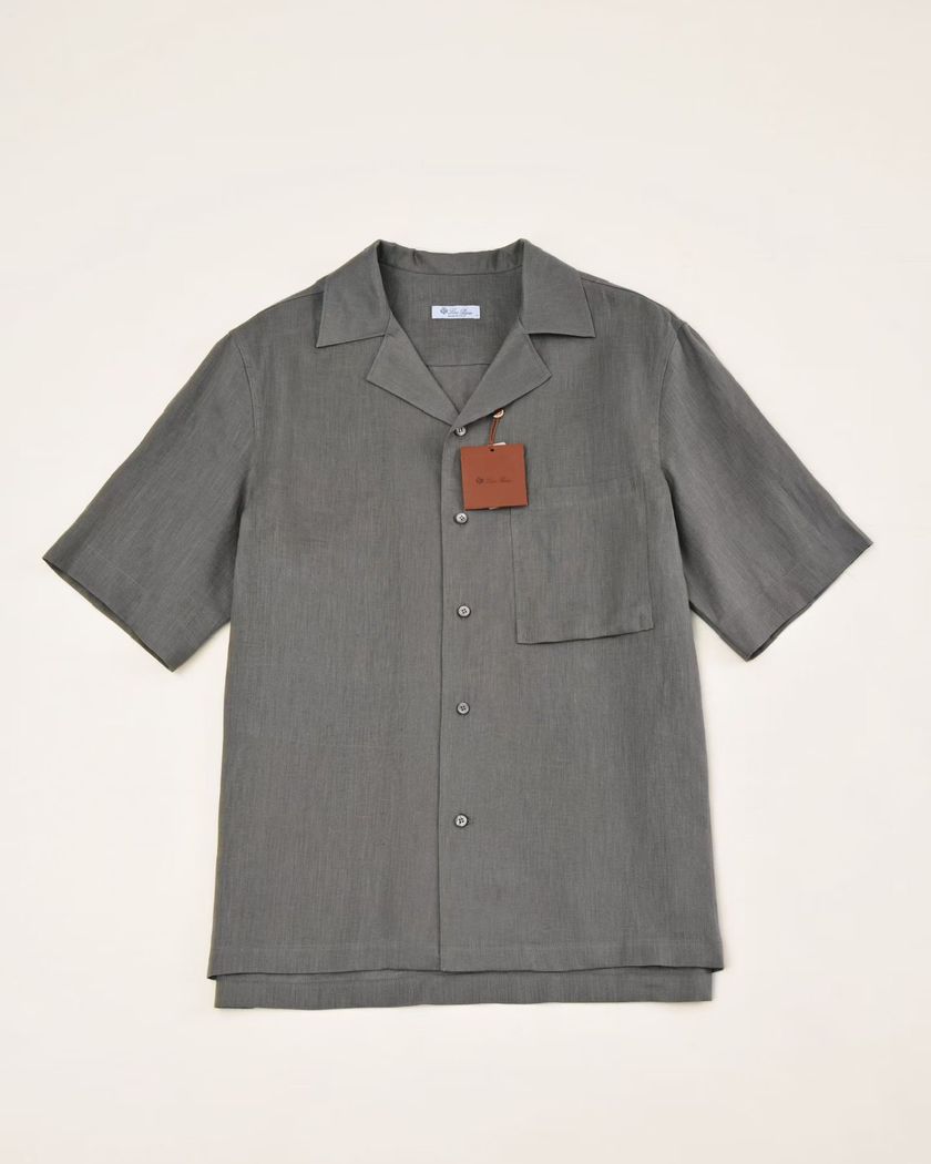 Рубашка из льна Loro Piana
