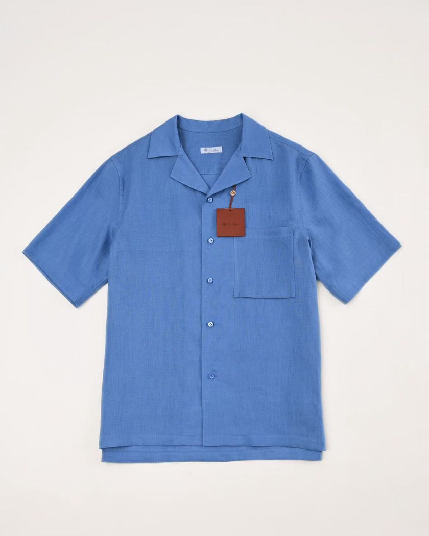 Рубашка из льна Loro Piana