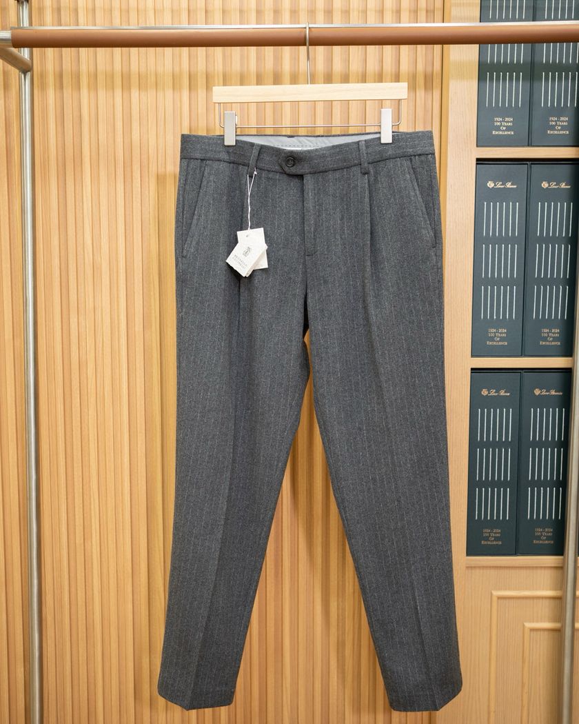 Brunello Cucinelli брюки из кашемира