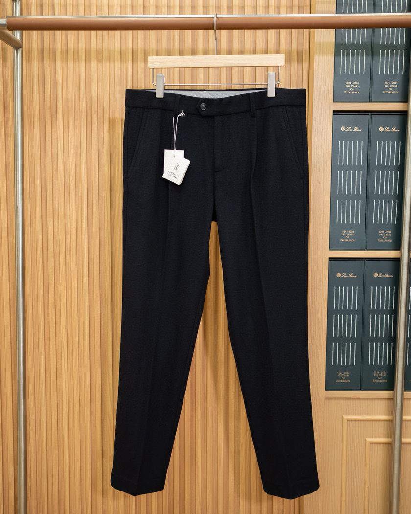 Brunello Cucinelli брюки из кашемира