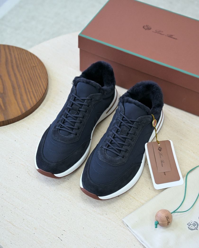 Loro Piana кроссовки утепленные мехом