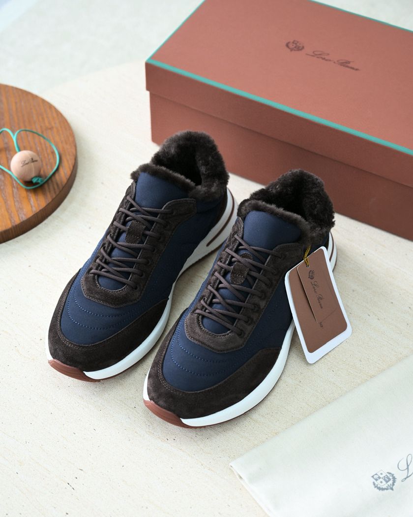 Loro Piana кроссовки утепленные мехом