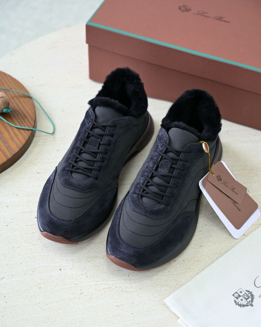 Loro Piana кроссовки утепленные мехом