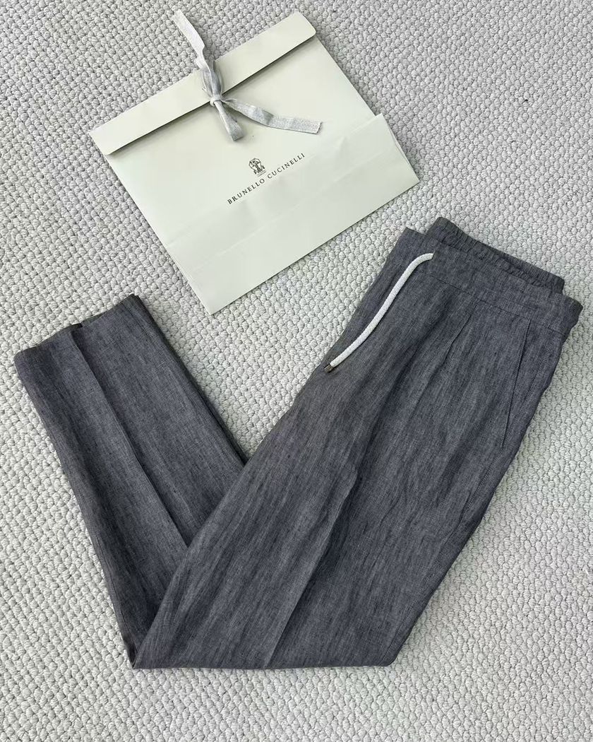 Брюки Brunello Cucinelli из льна