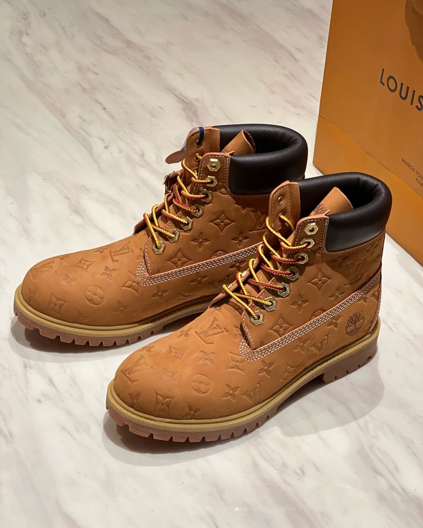 Ботинки Louis Vuitton × Timberland