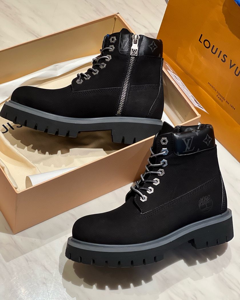 Ботинки Louis Vuitton × Timberland