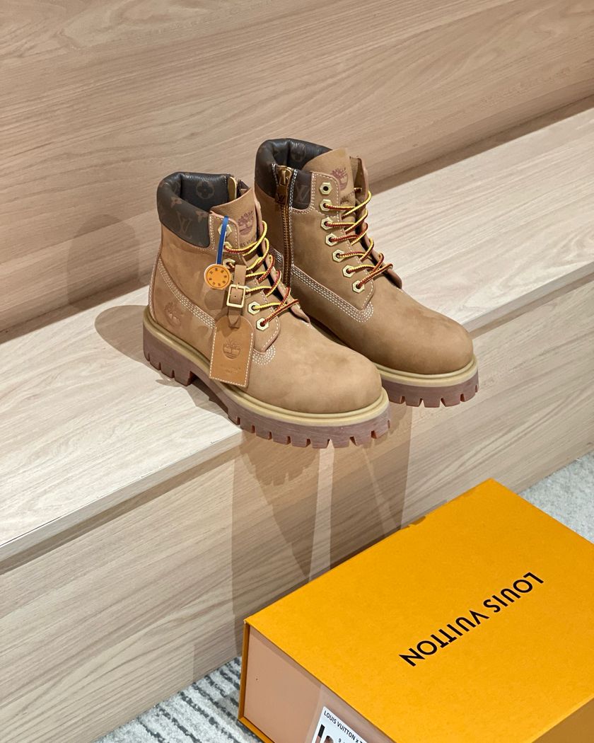 Ботинки Louis Vuitton × Timberland