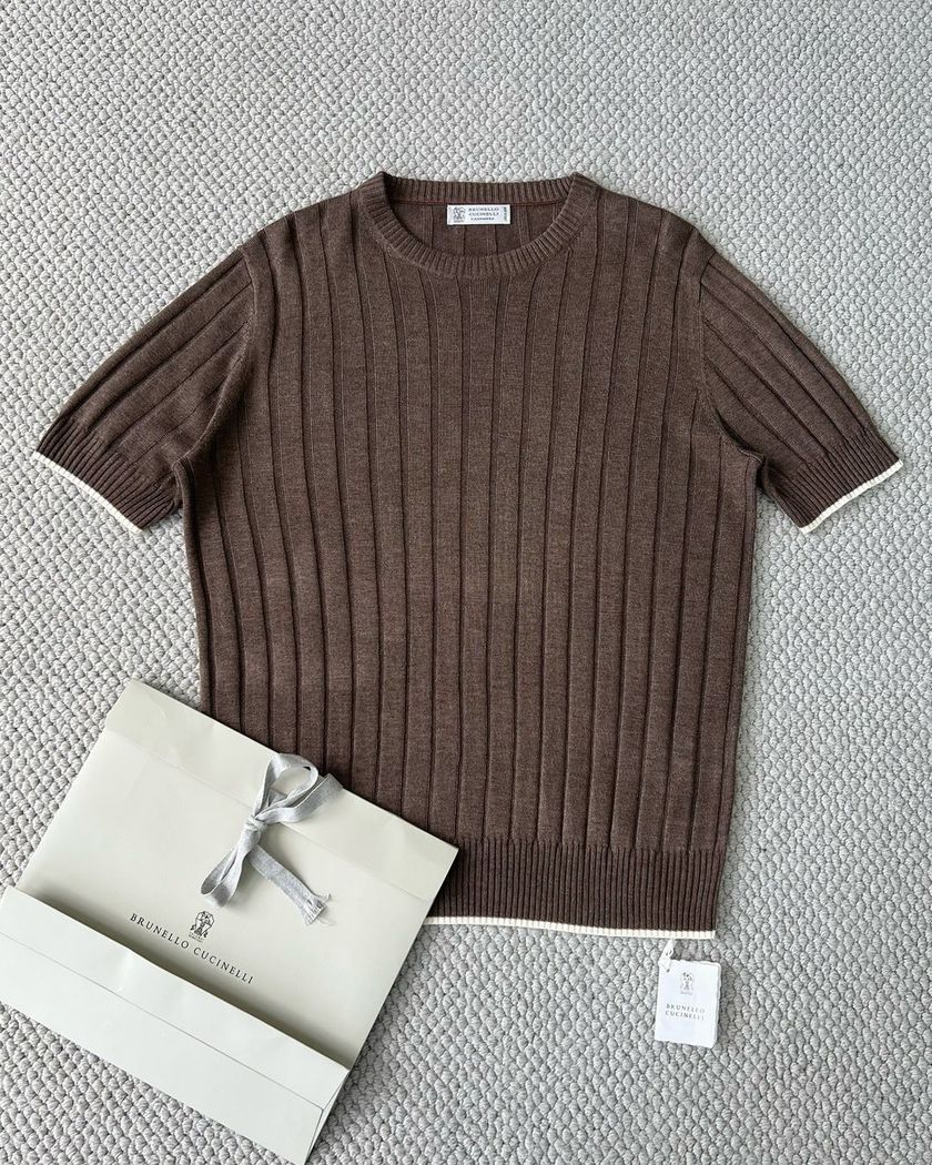 Футболка Brunello Cucinelli из кашемира
