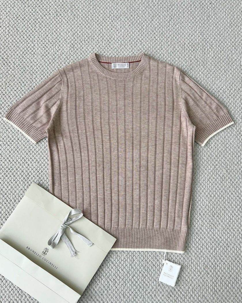 Футболка Brunello Cucinelli из кашемира